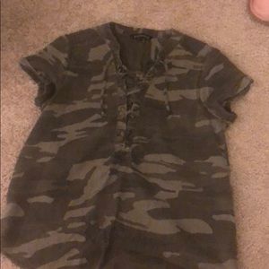 Express cute top! Corset front